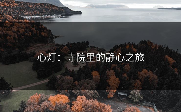 心灯：寺院里的静心之旅